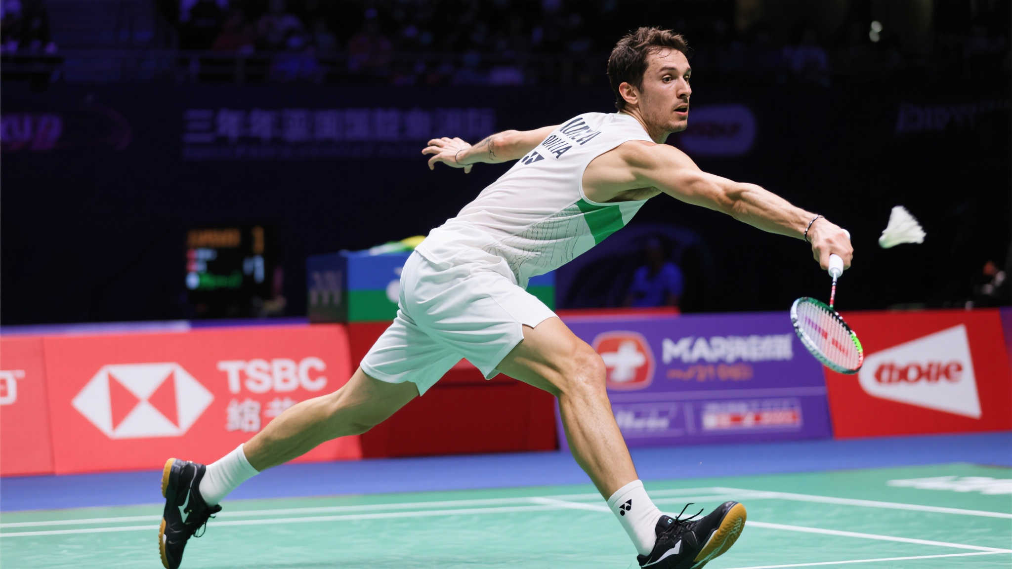 数据显示，这是他今年首次亮相的重要国际赛事。而正式